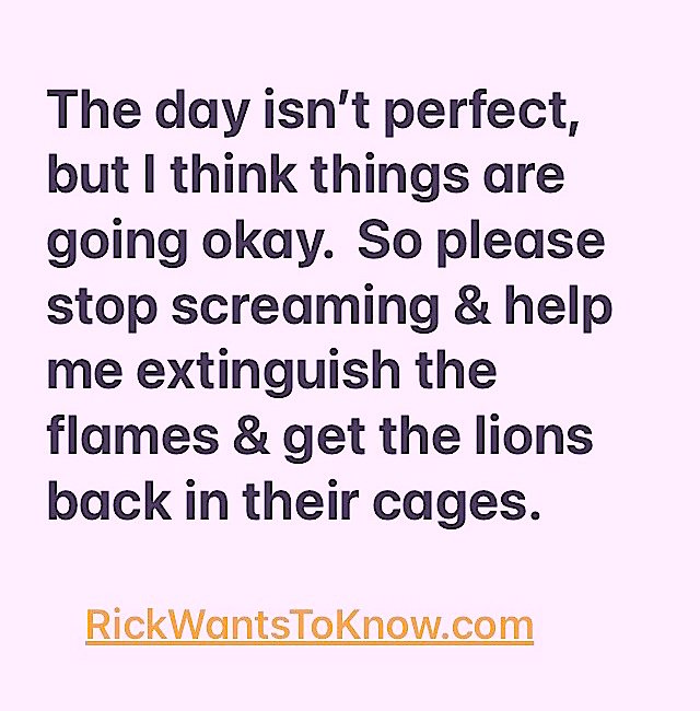 Everything is okay