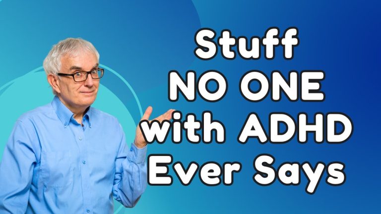 Shit No One With ADD Says